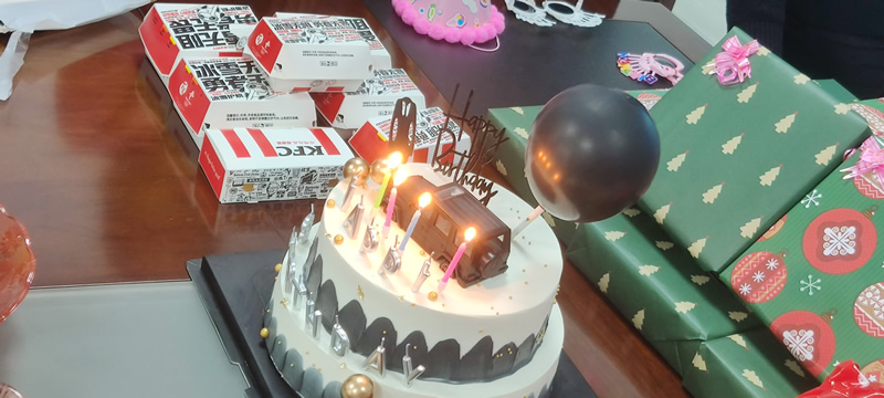 快樂齊分享,你我共成長！華光天銳員工生日會